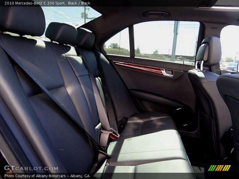 Black / Black 2010 Mercedes-Benz C 300 Sport