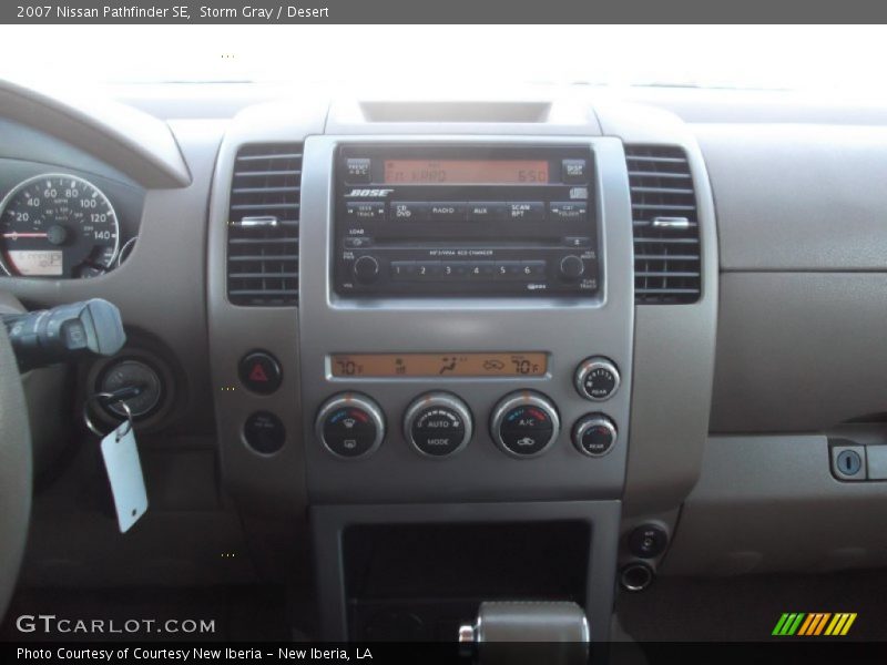 Storm Gray / Desert 2007 Nissan Pathfinder SE