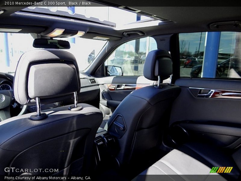 Black / Black 2010 Mercedes-Benz C 300 Sport