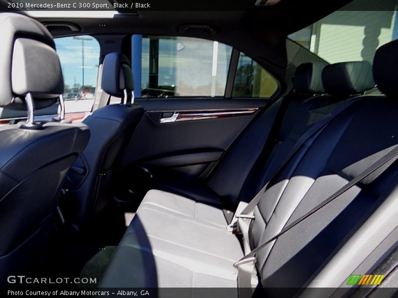 Black / Black 2010 Mercedes-Benz C 300 Sport