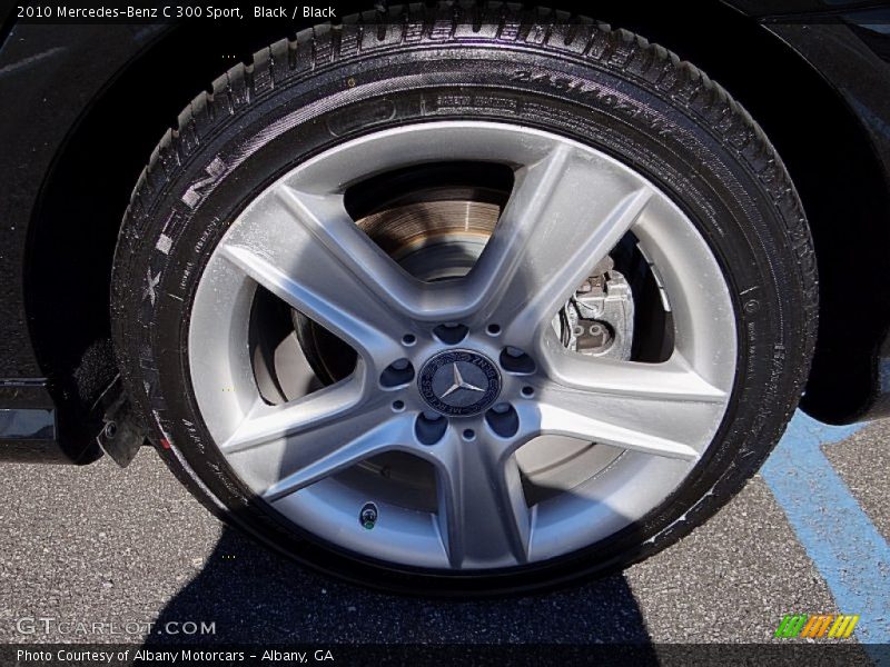 Black / Black 2010 Mercedes-Benz C 300 Sport