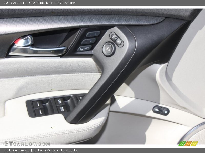 Crystal Black Pearl / Graystone 2013 Acura TL