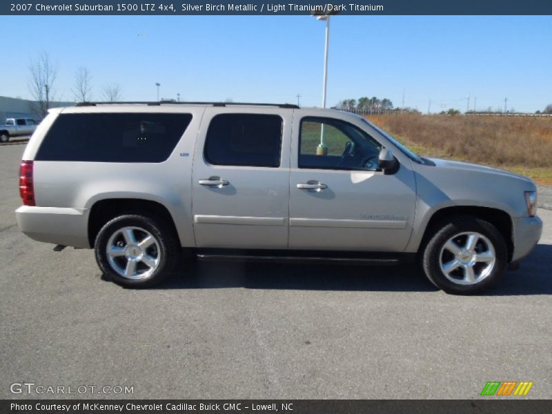 Silver Birch Metallic / Light Titanium/Dark Titanium 2007 Chevrolet Suburban 1500 LTZ 4x4