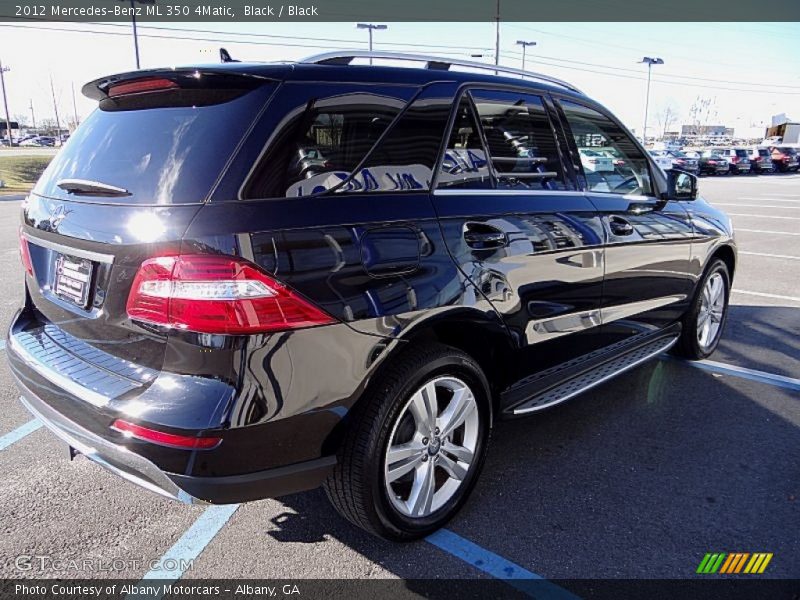 Black / Black 2012 Mercedes-Benz ML 350 4Matic