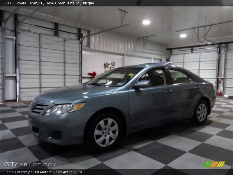 Aloe Green Metallic / Bisque 2010 Toyota Camry LE