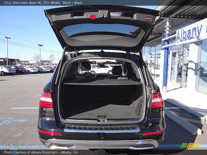 Black / Black 2012 Mercedes-Benz ML 350 4Matic