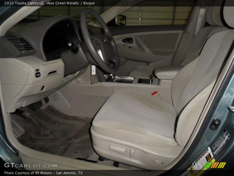 Aloe Green Metallic / Bisque 2010 Toyota Camry LE