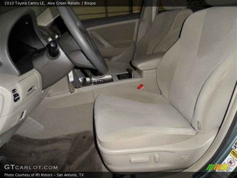 Aloe Green Metallic / Bisque 2010 Toyota Camry LE