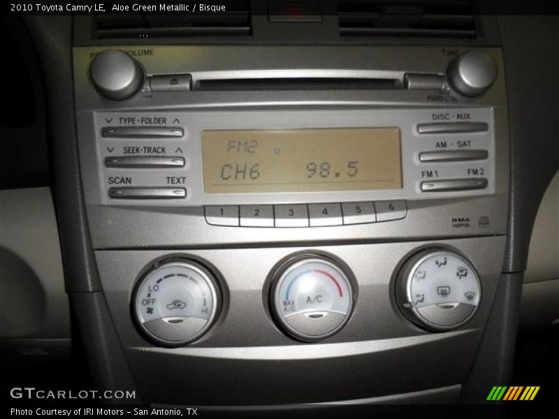 Aloe Green Metallic / Bisque 2010 Toyota Camry LE