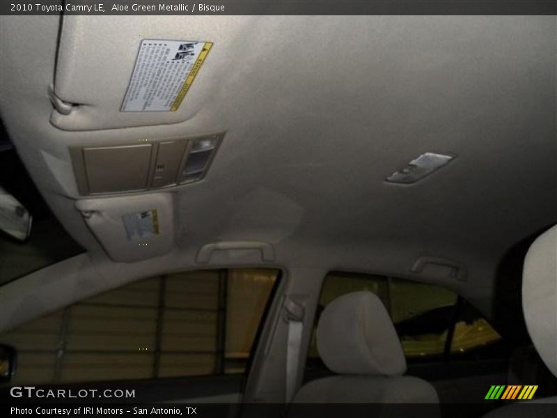 Aloe Green Metallic / Bisque 2010 Toyota Camry LE