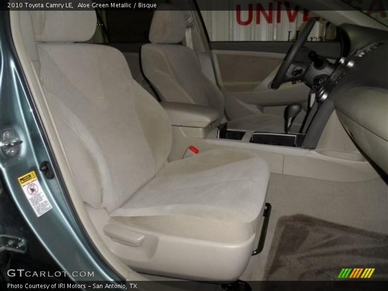 Aloe Green Metallic / Bisque 2010 Toyota Camry LE