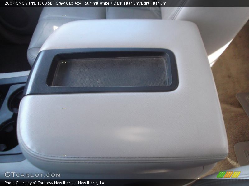 Summit White / Dark Titanium/Light Titanium 2007 GMC Sierra 1500 SLT Crew Cab 4x4