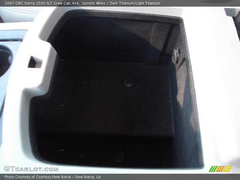 Summit White / Dark Titanium/Light Titanium 2007 GMC Sierra 1500 SLT Crew Cab 4x4