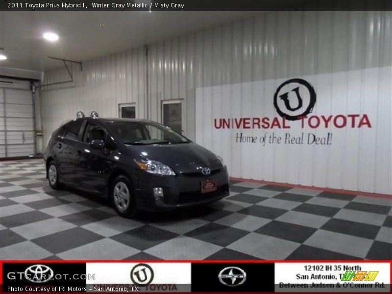 Winter Gray Metallic / Misty Gray 2011 Toyota Prius Hybrid II