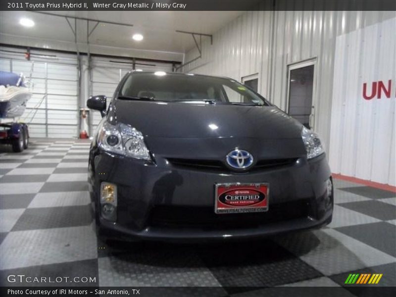 Winter Gray Metallic / Misty Gray 2011 Toyota Prius Hybrid II