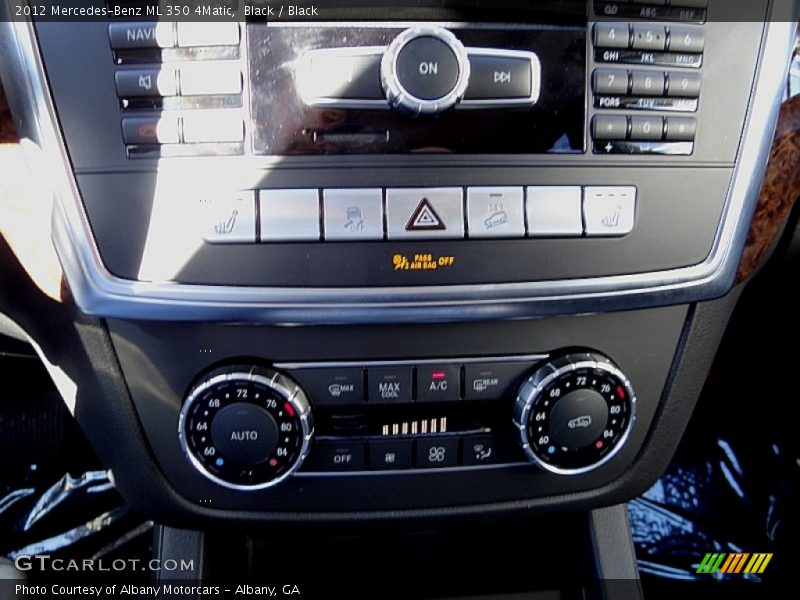 Black / Black 2012 Mercedes-Benz ML 350 4Matic