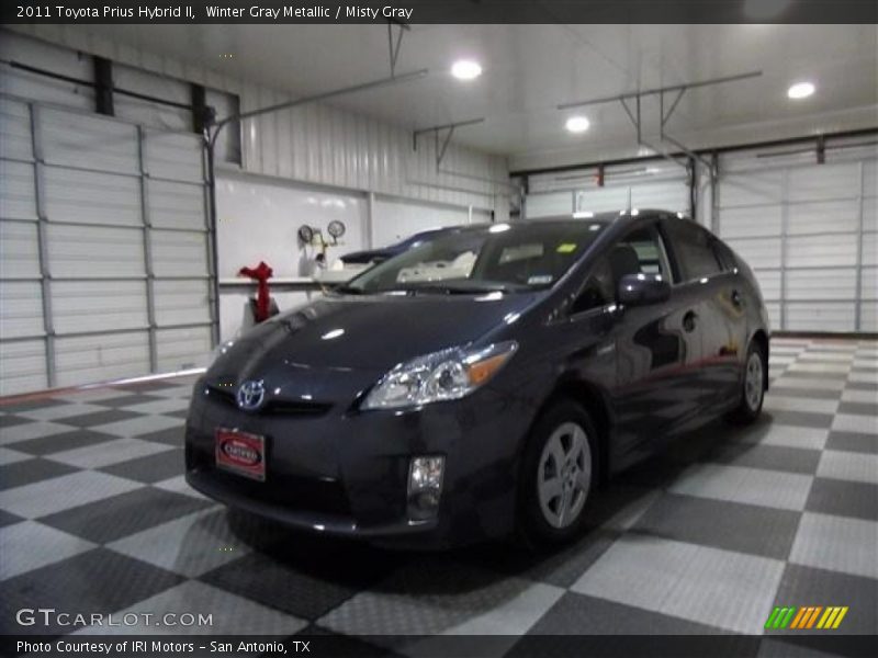 Winter Gray Metallic / Misty Gray 2011 Toyota Prius Hybrid II