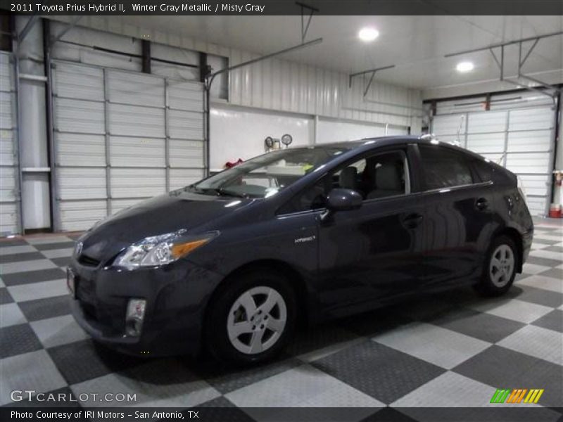 Winter Gray Metallic / Misty Gray 2011 Toyota Prius Hybrid II