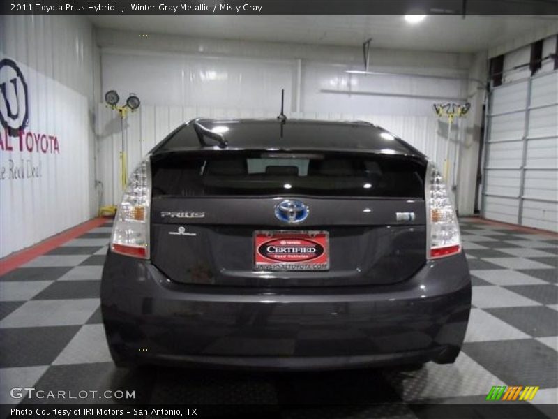 Winter Gray Metallic / Misty Gray 2011 Toyota Prius Hybrid II