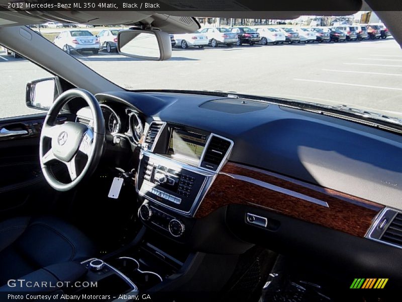 Black / Black 2012 Mercedes-Benz ML 350 4Matic