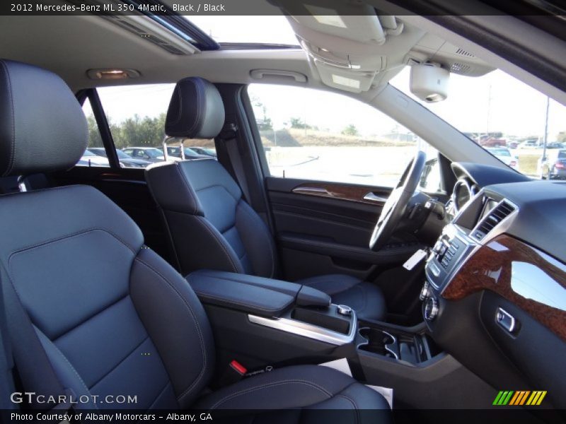 Black / Black 2012 Mercedes-Benz ML 350 4Matic