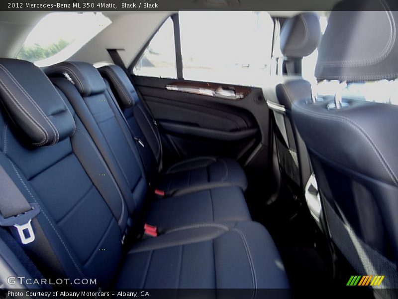 Black / Black 2012 Mercedes-Benz ML 350 4Matic