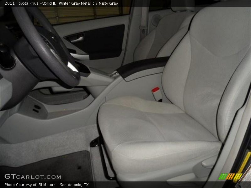 Winter Gray Metallic / Misty Gray 2011 Toyota Prius Hybrid II