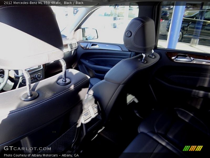 Black / Black 2012 Mercedes-Benz ML 350 4Matic