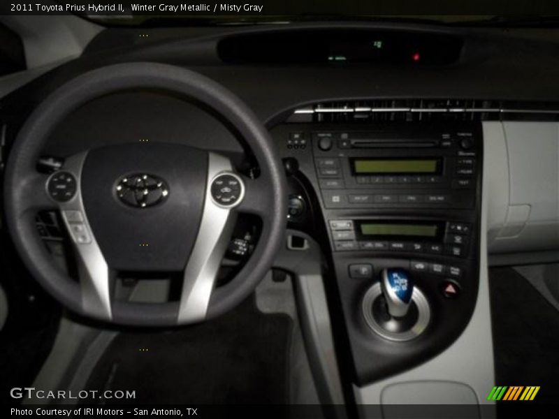 Winter Gray Metallic / Misty Gray 2011 Toyota Prius Hybrid II