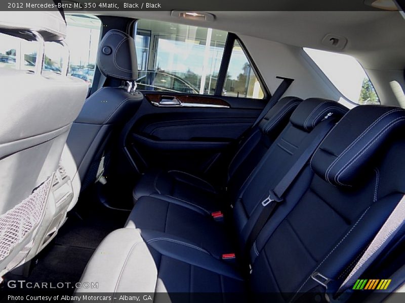 Black / Black 2012 Mercedes-Benz ML 350 4Matic