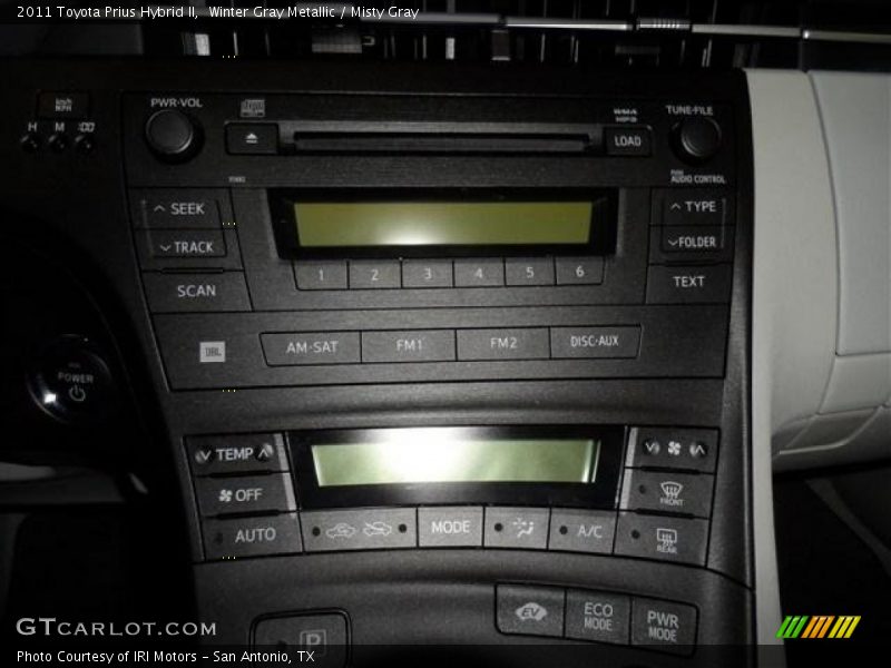 Winter Gray Metallic / Misty Gray 2011 Toyota Prius Hybrid II