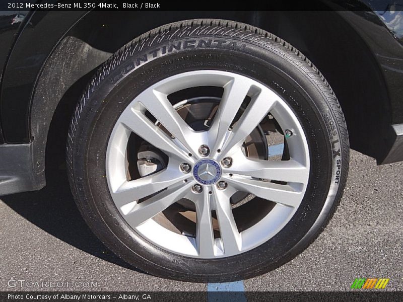 Black / Black 2012 Mercedes-Benz ML 350 4Matic