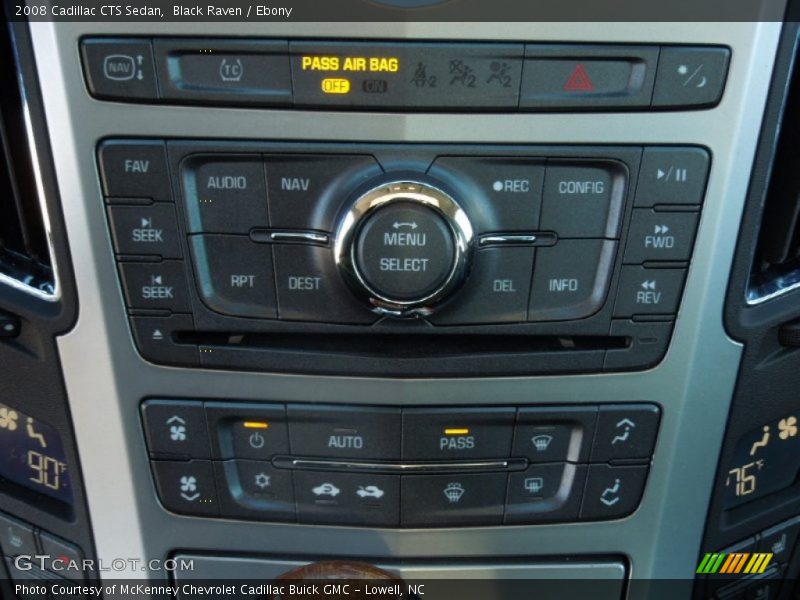 Black Raven / Ebony 2008 Cadillac CTS Sedan