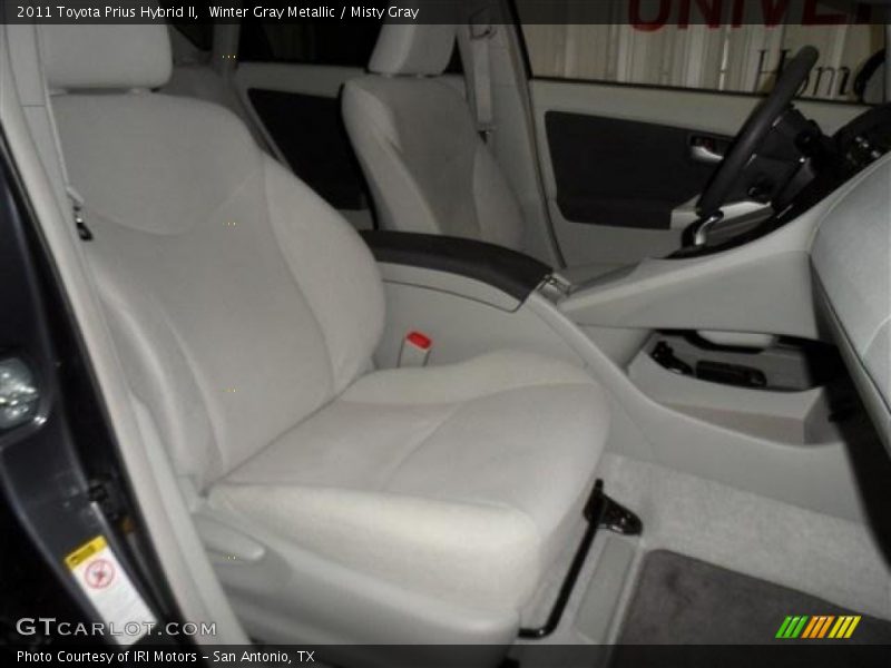 Winter Gray Metallic / Misty Gray 2011 Toyota Prius Hybrid II