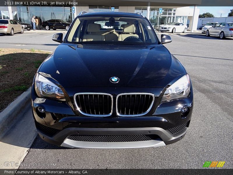 Jet Black / Beige 2013 BMW X1 sDrive 28i