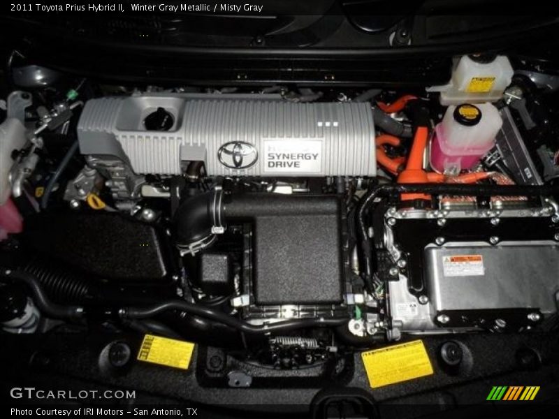 Winter Gray Metallic / Misty Gray 2011 Toyota Prius Hybrid II