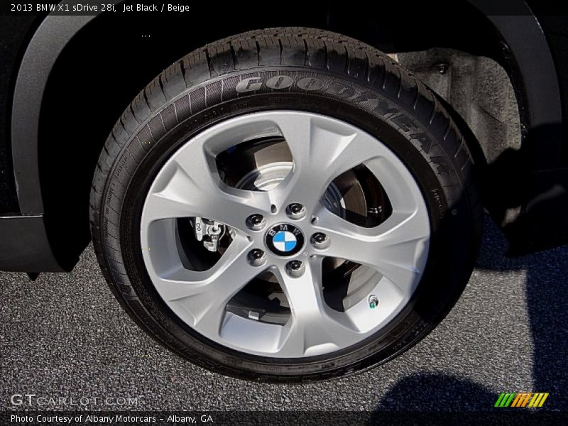 Jet Black / Beige 2013 BMW X1 sDrive 28i