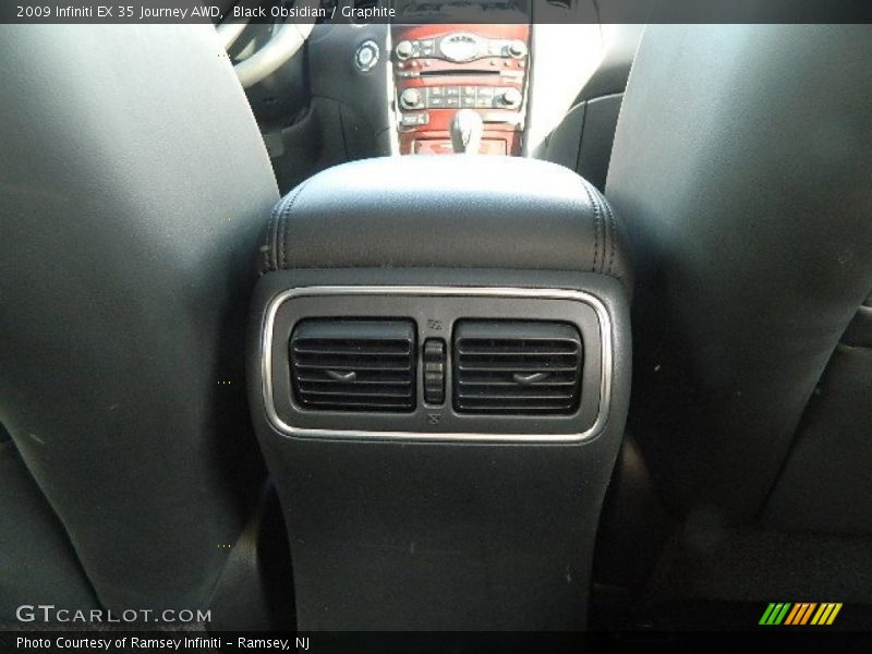 Black Obsidian / Graphite 2009 Infiniti EX 35 Journey AWD