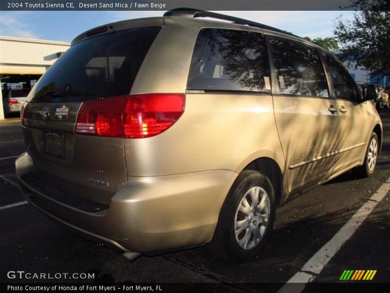 Desert Sand Mica / Fawn Beige 2004 Toyota Sienna CE