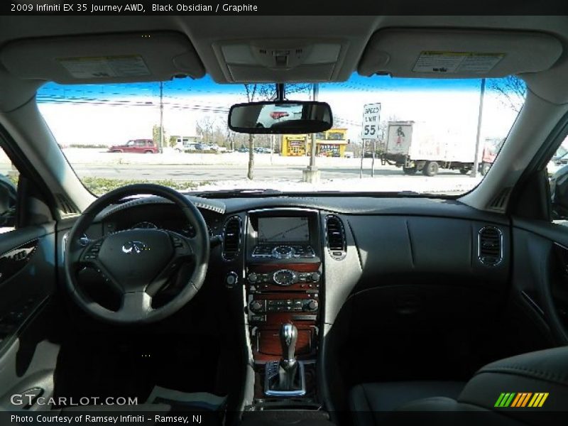 Black Obsidian / Graphite 2009 Infiniti EX 35 Journey AWD