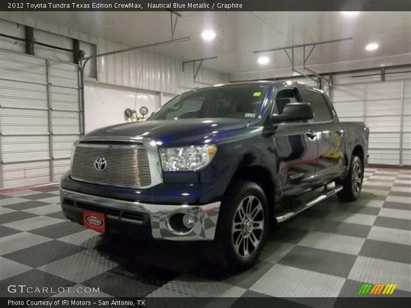 Nautical Blue Metallic / Graphite 2012 Toyota Tundra Texas Edition CrewMax