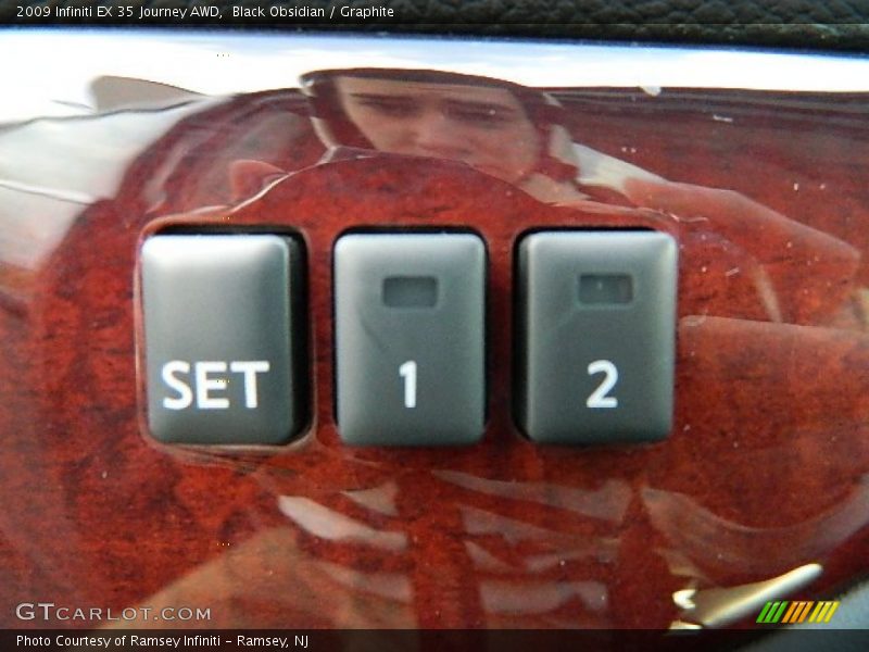 Black Obsidian / Graphite 2009 Infiniti EX 35 Journey AWD