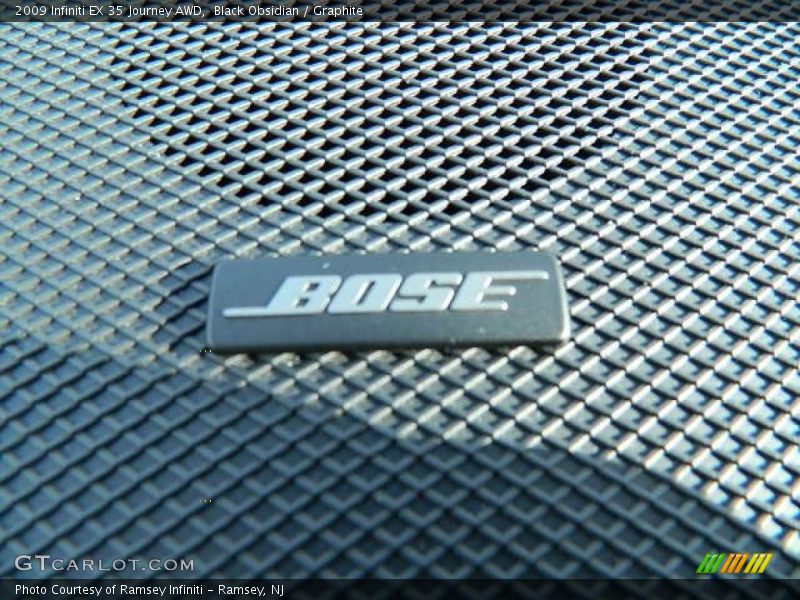 Black Obsidian / Graphite 2009 Infiniti EX 35 Journey AWD
