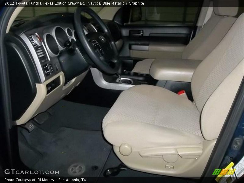 Nautical Blue Metallic / Graphite 2012 Toyota Tundra Texas Edition CrewMax
