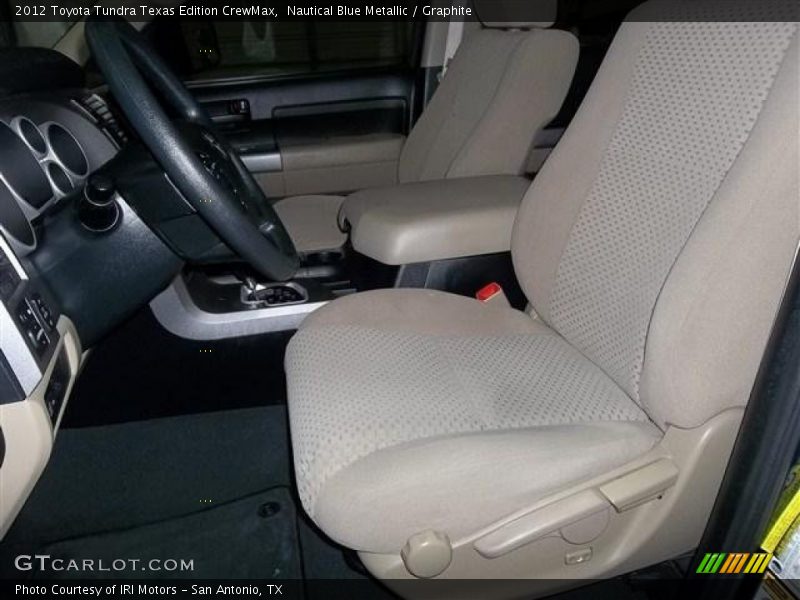 Nautical Blue Metallic / Graphite 2012 Toyota Tundra Texas Edition CrewMax