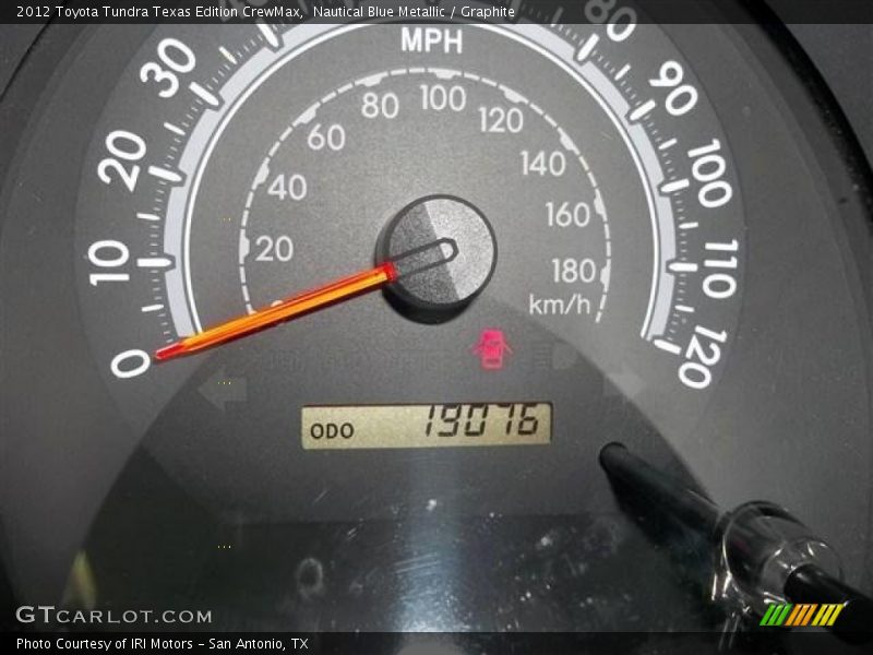 Nautical Blue Metallic / Graphite 2012 Toyota Tundra Texas Edition CrewMax