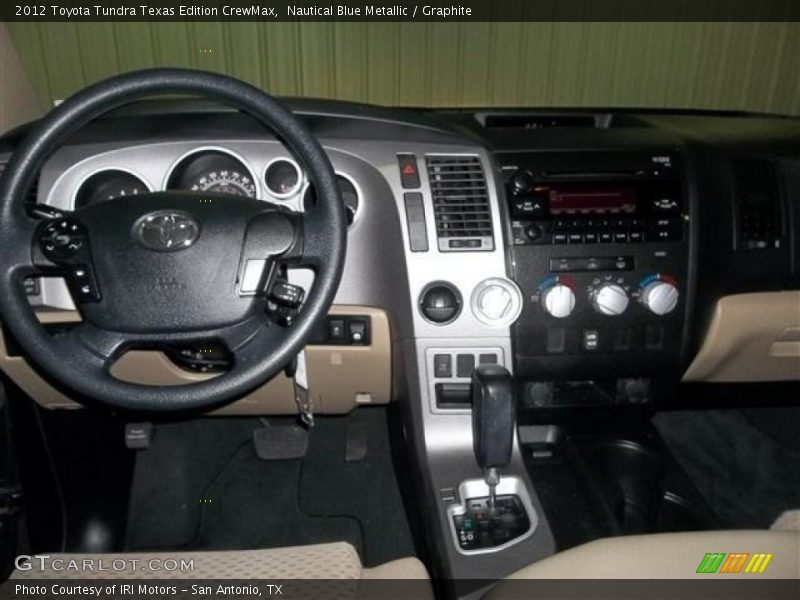 Nautical Blue Metallic / Graphite 2012 Toyota Tundra Texas Edition CrewMax