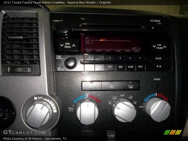 Nautical Blue Metallic / Graphite 2012 Toyota Tundra Texas Edition CrewMax