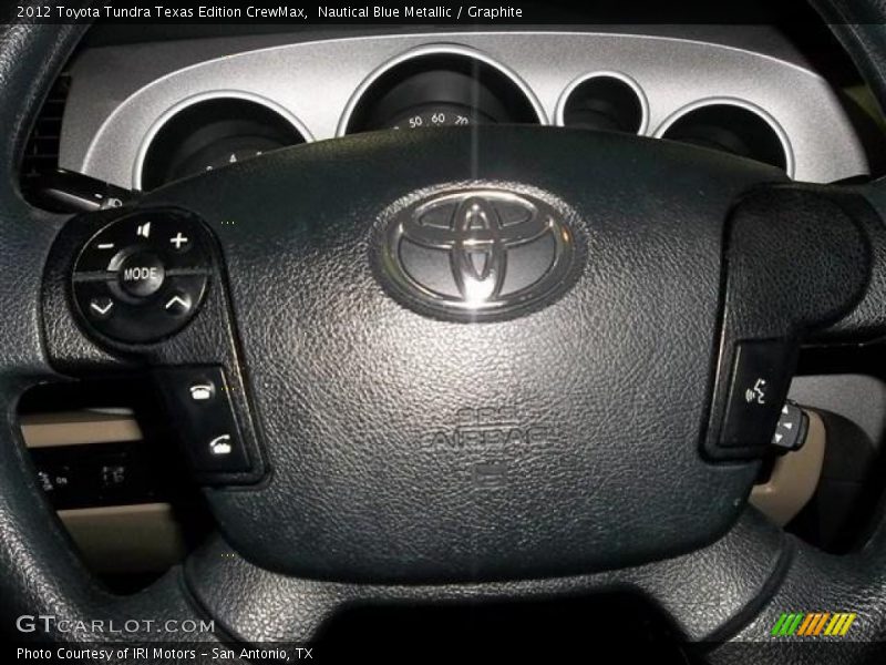 Nautical Blue Metallic / Graphite 2012 Toyota Tundra Texas Edition CrewMax