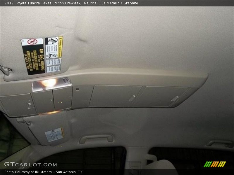 Nautical Blue Metallic / Graphite 2012 Toyota Tundra Texas Edition CrewMax